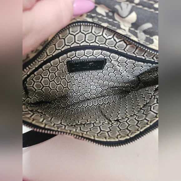 Fossil Black and Cream Crossbody Bag - Picture 9 of 9